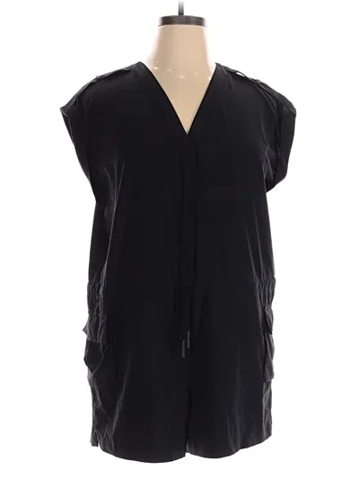 Pre-owned Athleta Romper In Black