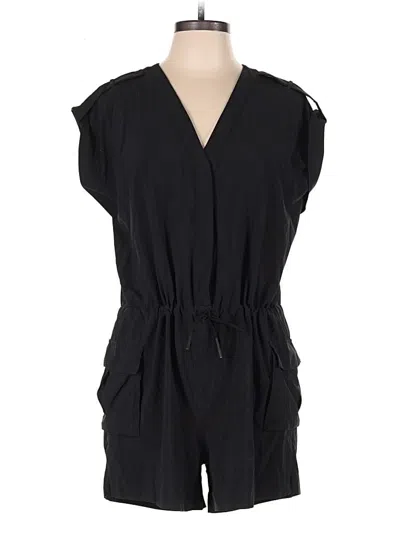 Pre-owned Athleta Romper In Black