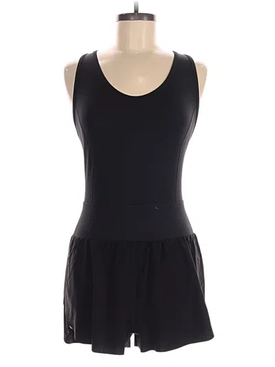 Pre-owned Athleta Romper In Black