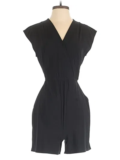 Pre-owned Athleta Romper In Black