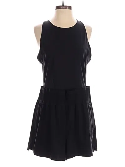 Pre-owned Athleta Romper In Black