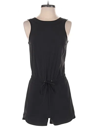 Pre-owned Athleta Romper In Black