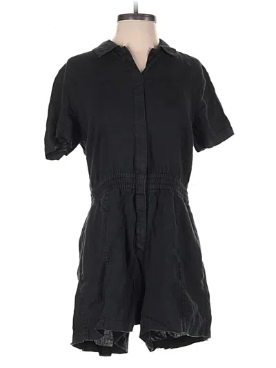 Pre-owned Athleta Romper In Black