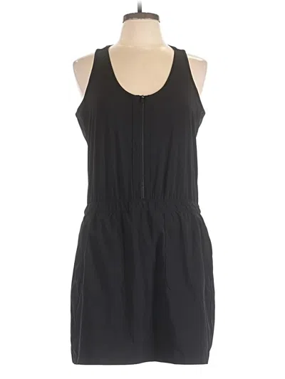 Pre-owned Athleta Romper In Black