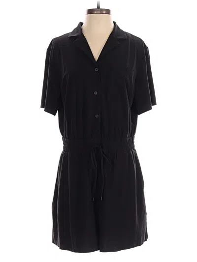 Pre-owned Athleta Romper In Black