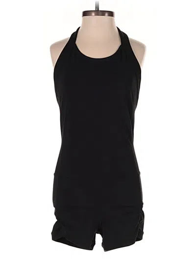 Pre-owned Athleta Romper In Black