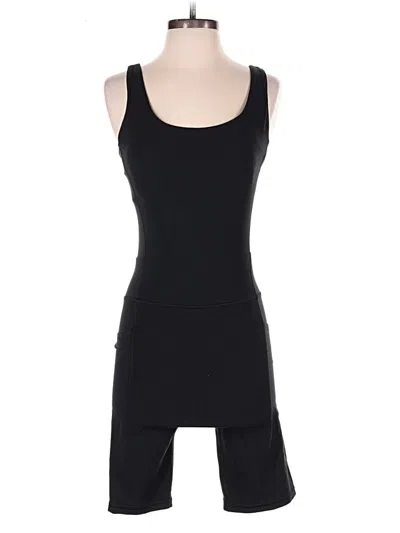 Pre-owned Athleta Romper In Black