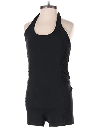 Pre-owned Athleta Romper In Black