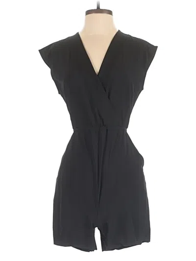 Pre-owned Athleta Romper In Black