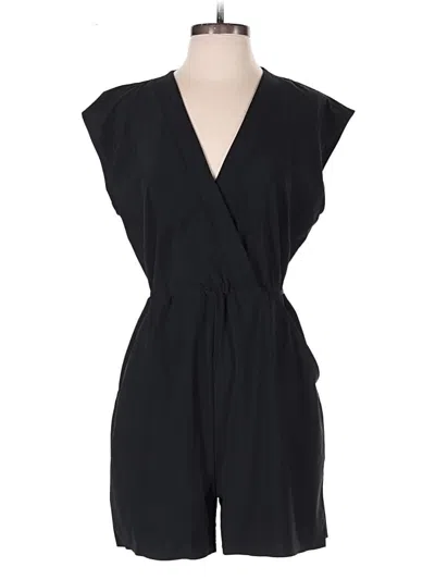 Pre-owned Athleta Romper In Black