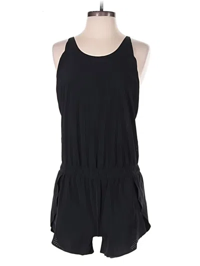 Pre-owned Athleta Romper In Black