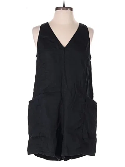 Pre-owned Athleta Romper In Black