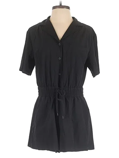 Pre-owned Athleta Romper In Black