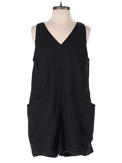 Pre-owned Athleta Romper In Black
