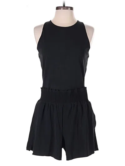 Pre-owned Athleta Romper In Black