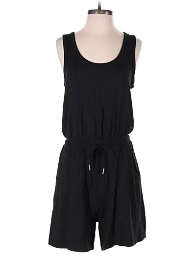 Pre-owned Athleta Romper In Black