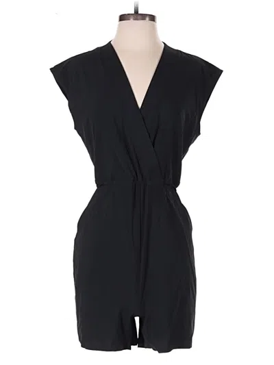 Pre-owned Athleta Romper In Black