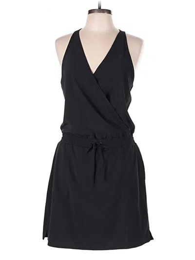 Pre-owned Athleta Romper In Black
