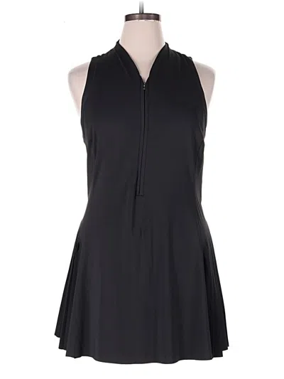 Pre-owned Athleta Romper In Black