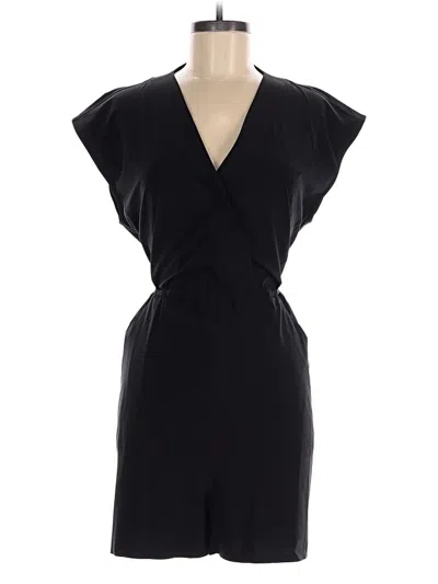 Pre-owned Athleta Romper In Black
