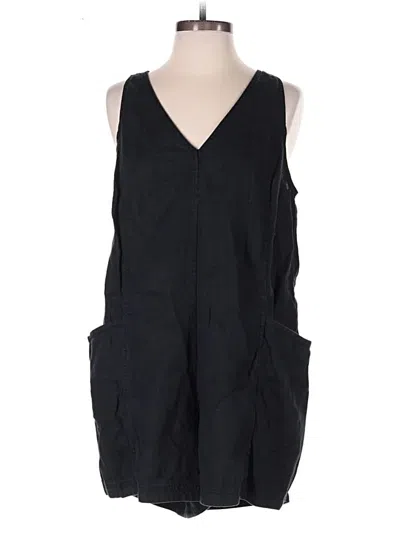 Pre-owned Athleta Romper In Black