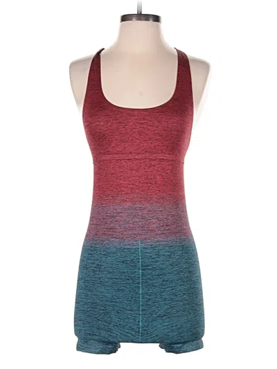 Pre-owned Athleta Romper In Blue