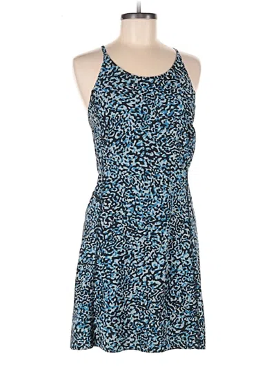 Pre-owned Athleta Romper In Blue