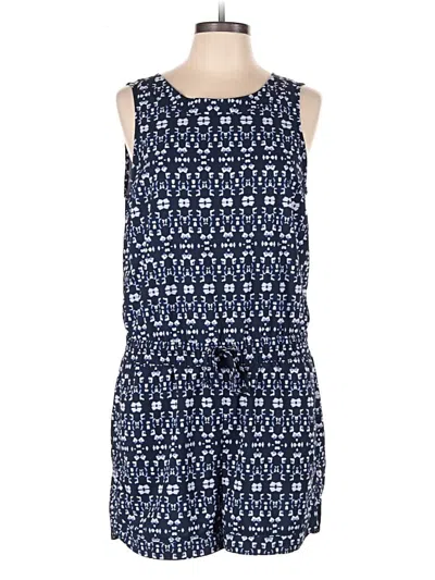Pre-owned Athleta Romper In Blue