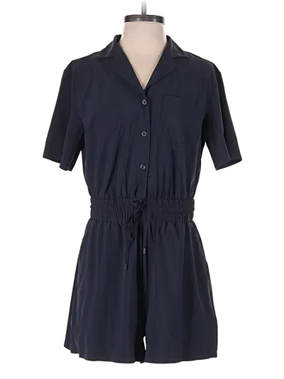 Pre-owned Athleta Romper In Blue