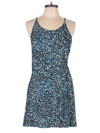 Pre-owned Athleta Romper In Blue