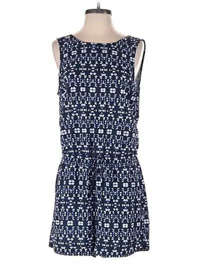Pre-owned Athleta Romper In Blue