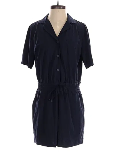Pre-owned Athleta Romper In Blue