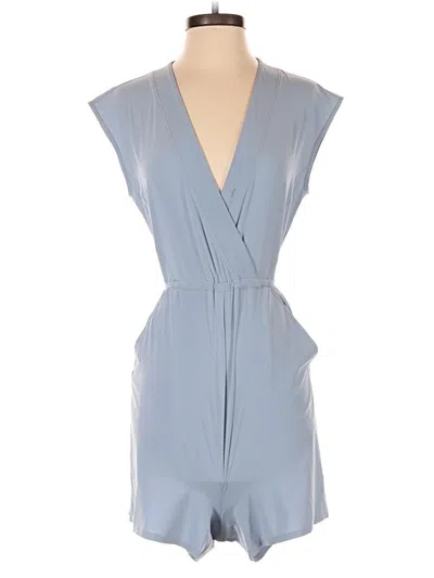 Pre-owned Athleta Romper In Blue