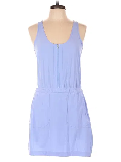 Pre-owned Athleta Romper In Blue