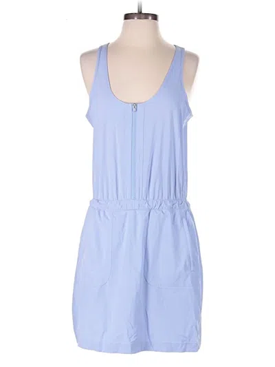 Pre-owned Athleta Romper In Blue