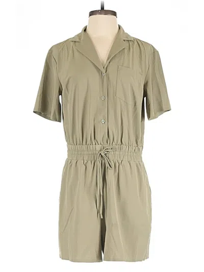 Pre-owned Athleta Romper In Brown