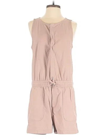 Pre-owned Athleta Romper In Brown