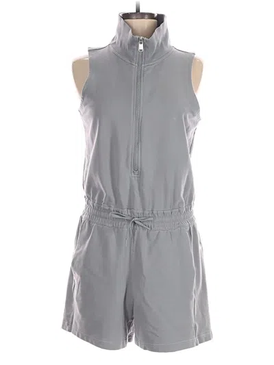 Pre-owned Athleta Romper In Gray