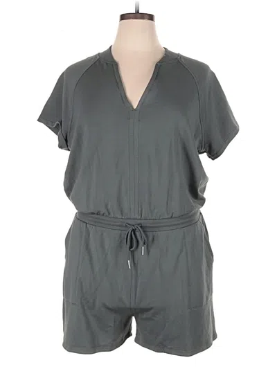 Pre-owned Athleta Romper In Gray
