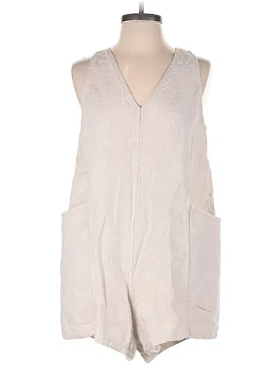 Pre-owned Athleta Romper In Gray