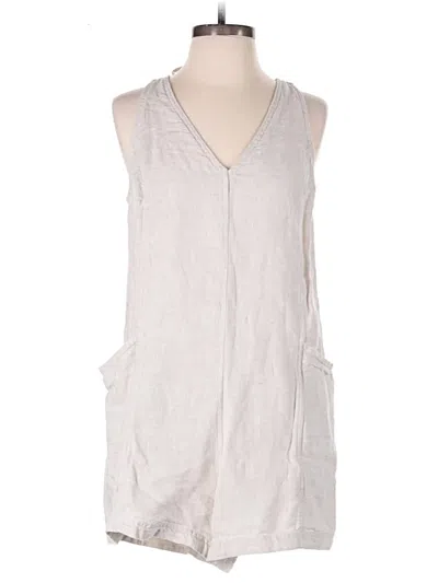 Pre-owned Athleta Romper In Gray