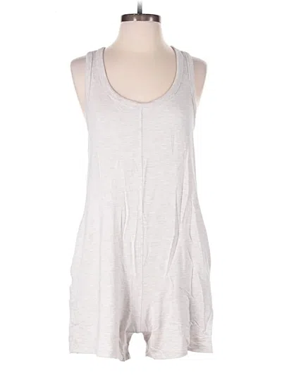 Pre-owned Athleta Romper In Gray