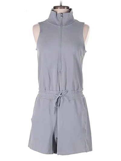 Pre-owned Athleta Romper In Gray
