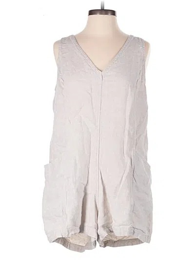 Pre-owned Athleta Romper In Gray
