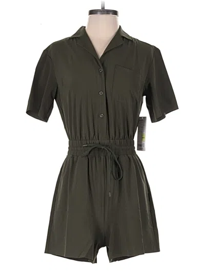 Pre-owned Athleta Romper In Green