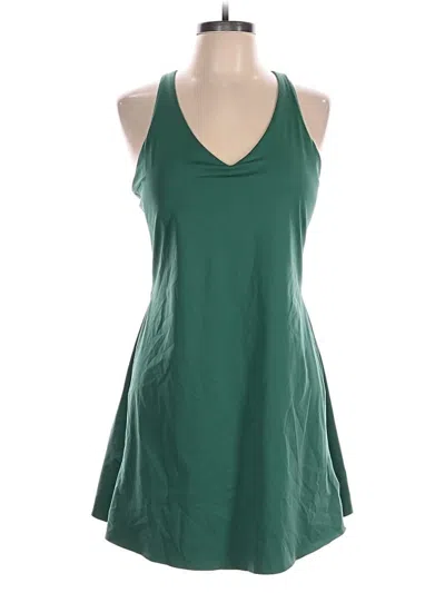 Pre-owned Athleta Romper In Green