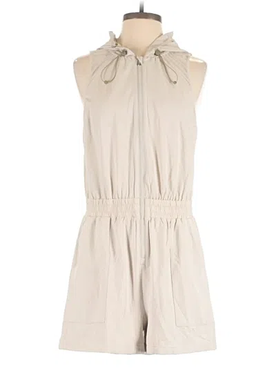Pre-owned Athleta Romper In Ivory