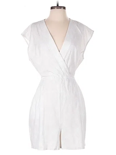 Pre-owned Athleta Romper In Ivory