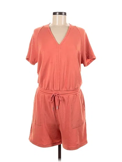 Pre-owned Athleta Romper In Orange