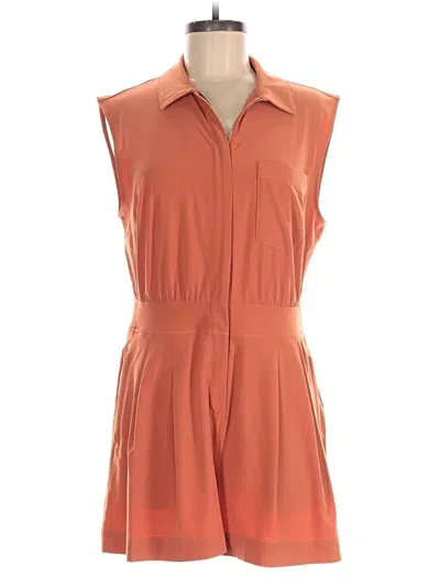 Pre-owned Athleta Romper In Orange